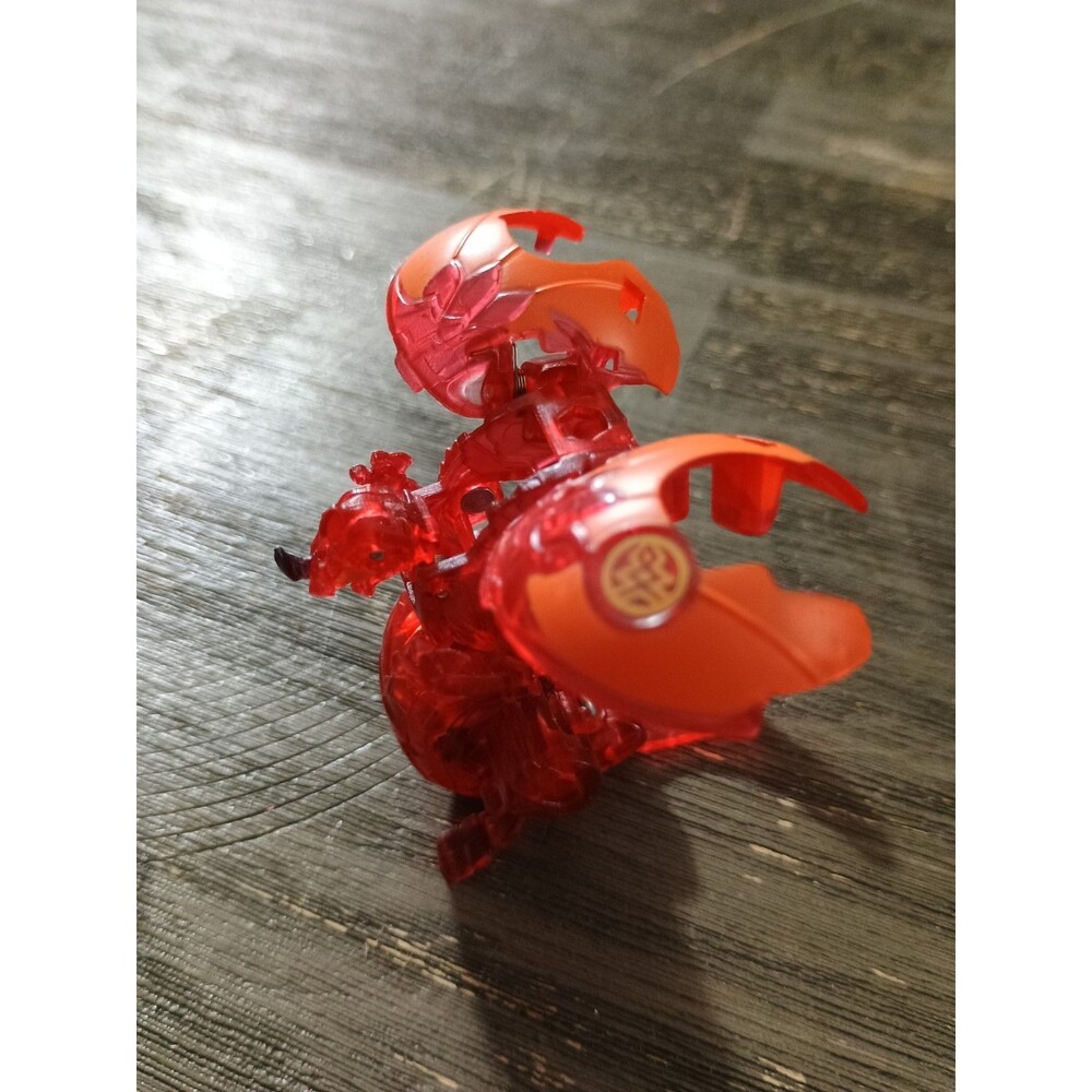 Bakugan Battle Brawlers Red Translucent Dragonoid B500